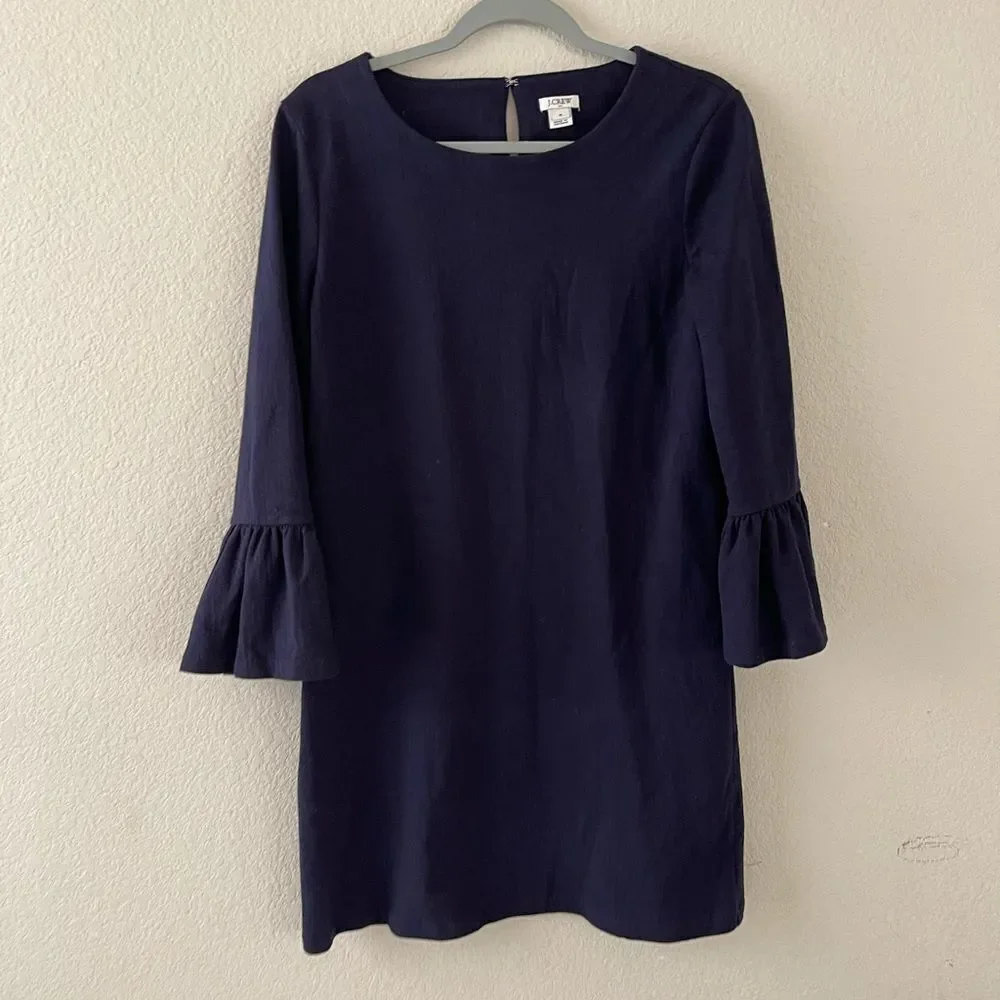 J crew‎ bell sleeve shift dress